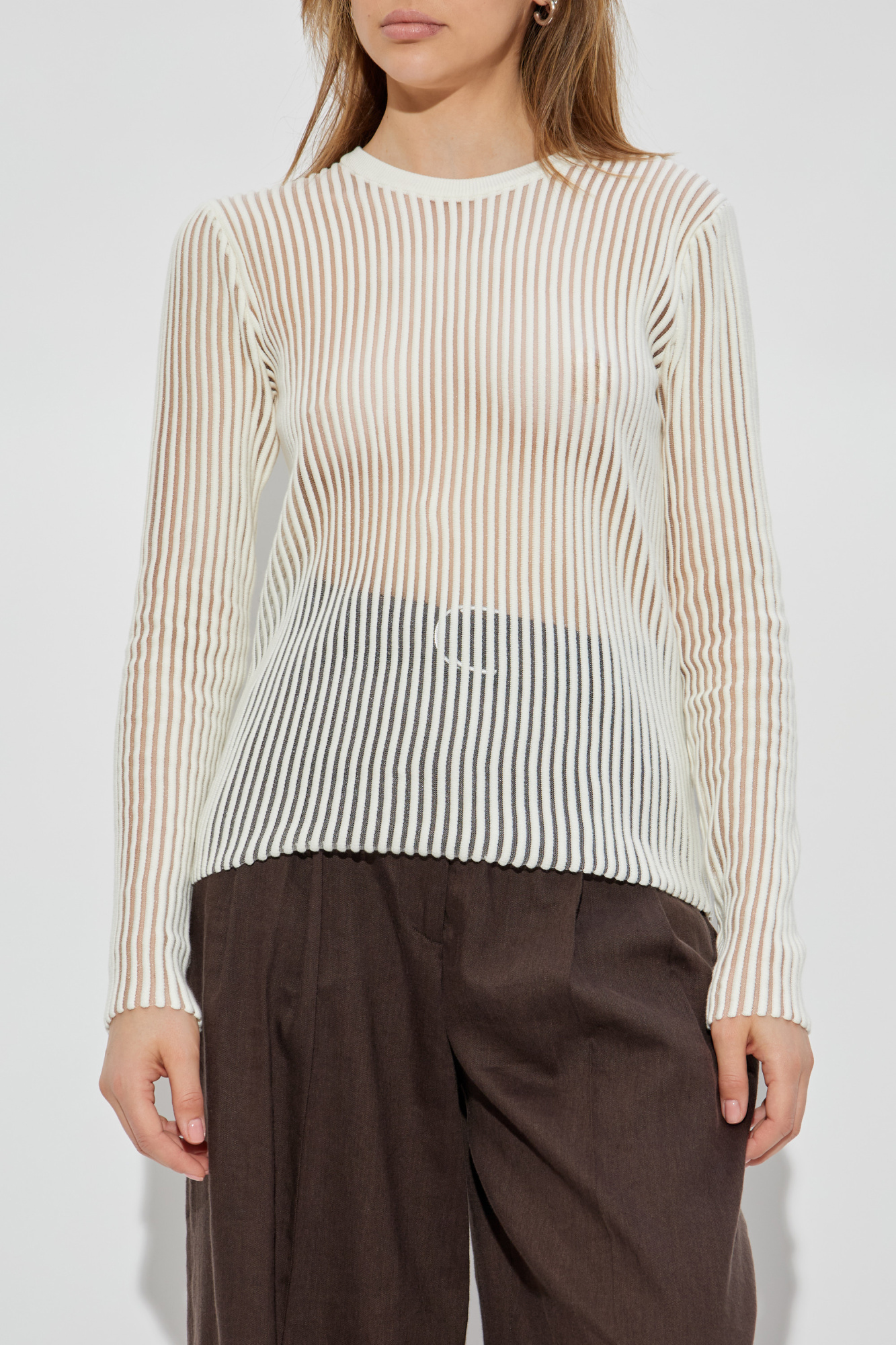 helmut lang メッシュ　tops ロンT 0400022353412?wid=900